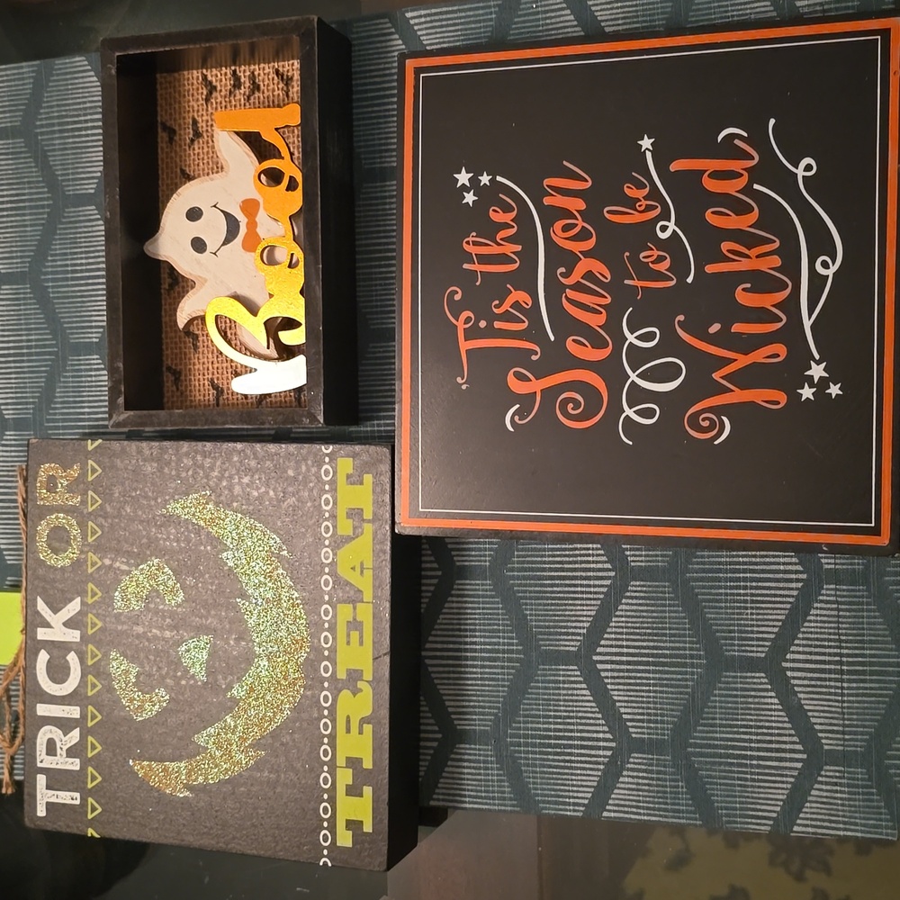 HALLOWEEN DECOR 3 PIECE BUNDLE